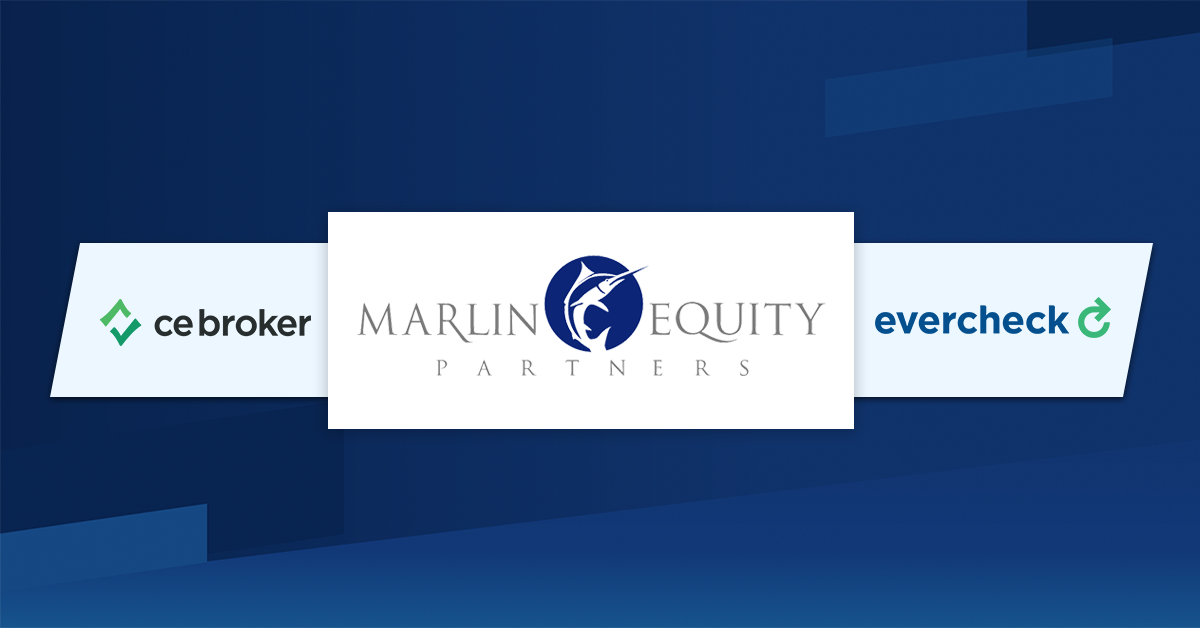 CE Broker Announces Strategic Growth Investment from Marlin Equity Partners